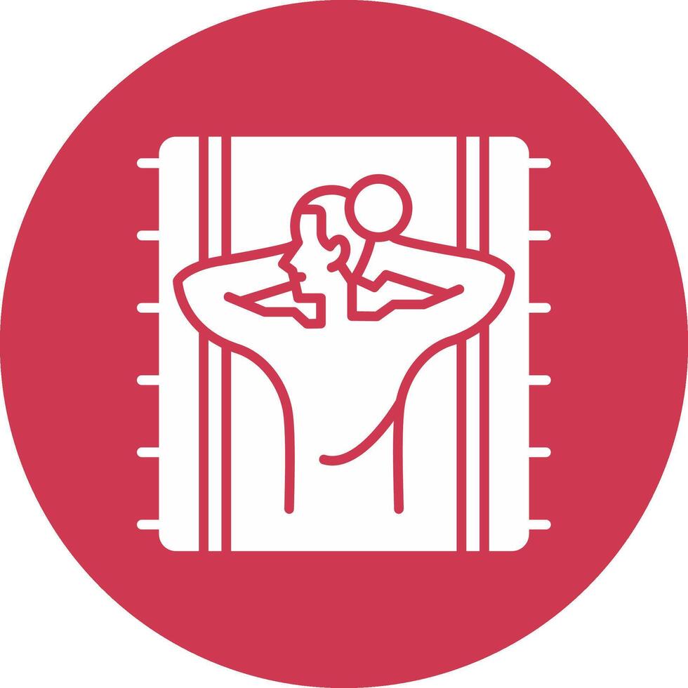 Sun Bath Mobile App Graphic vector