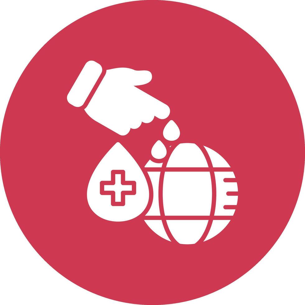 World Diabetes Day Sharp Edge Symbol vector
