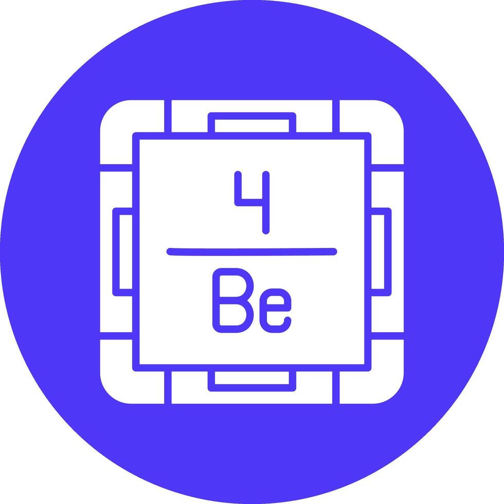 Beryllium Interactive UI Graphic vector