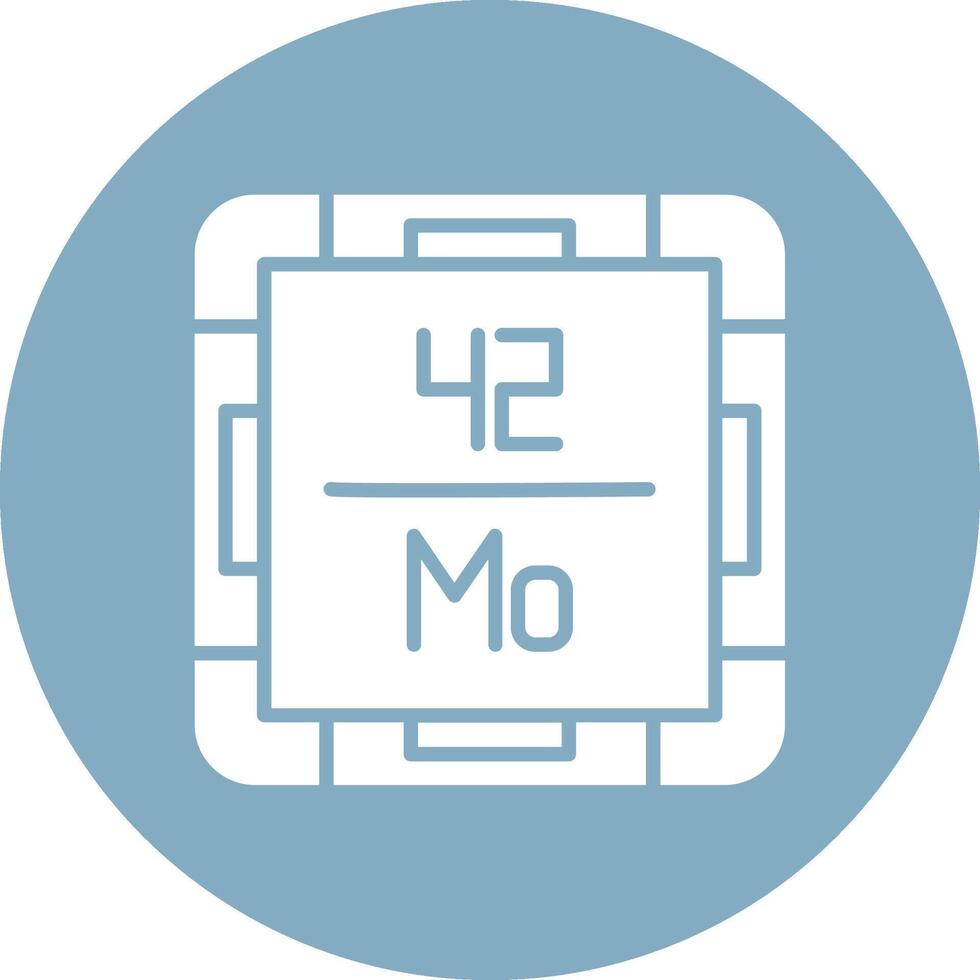 Molybdenum Muted Tone vector