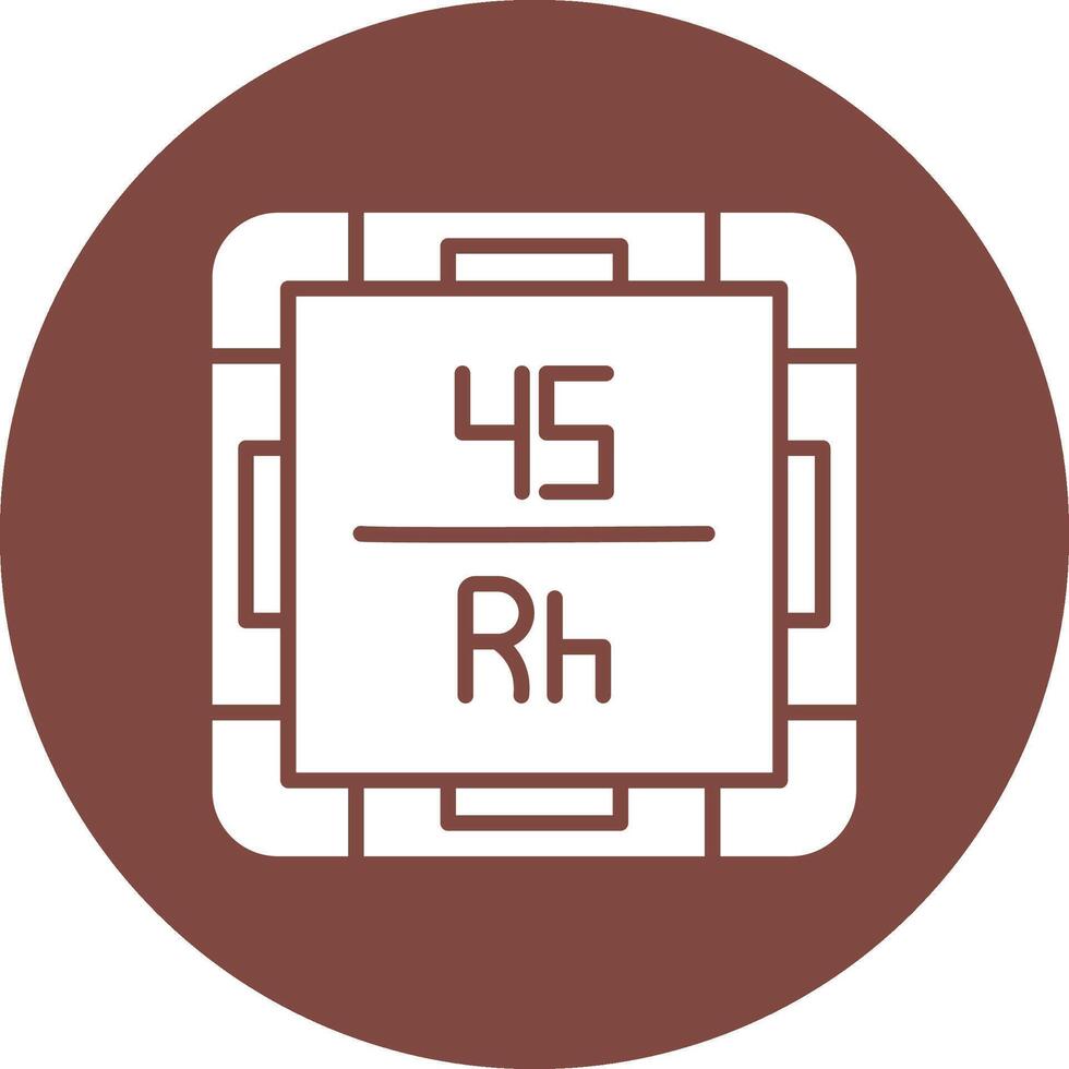Rhodium Business Interface Asset vector