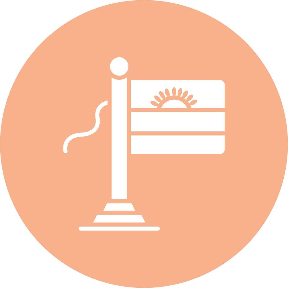 Malawi Flag Responsive Icon Badge vector