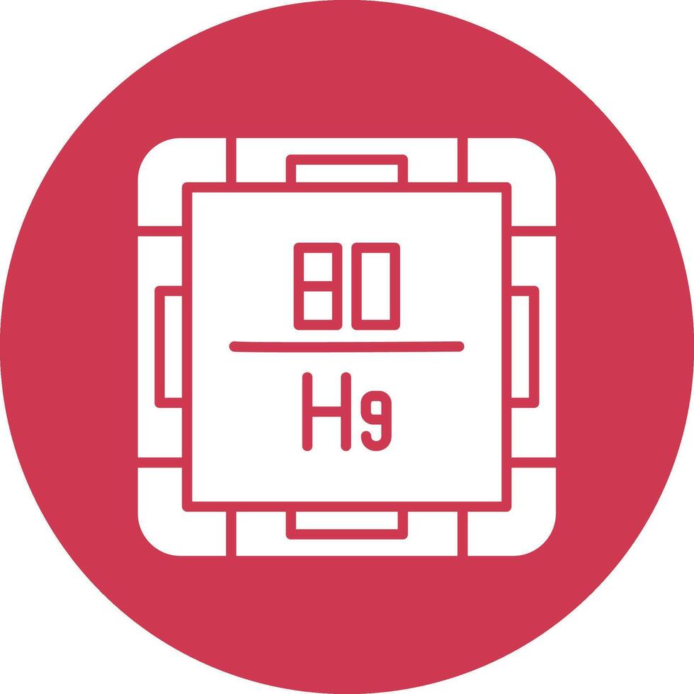Mercury Solid Fill Design vector