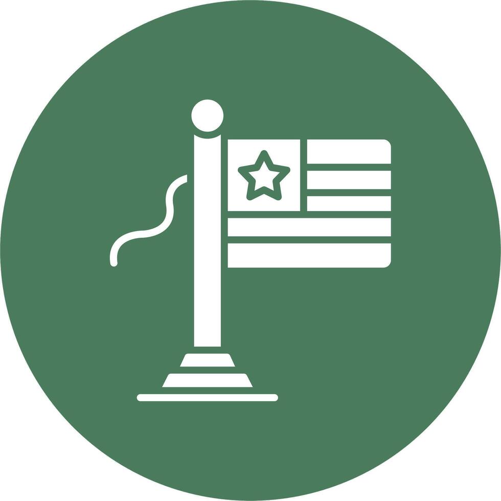Togo Flag Monochrome UI Visual vector