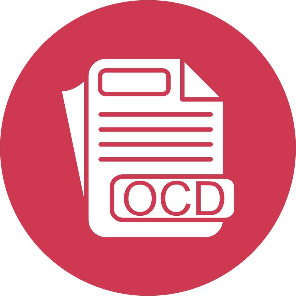 OCD File Format Line Style Symbol vector