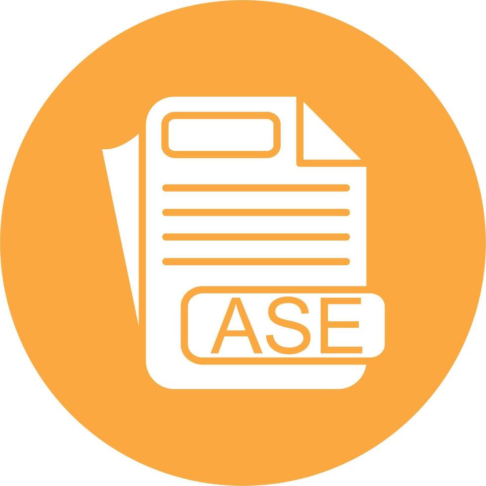 ASE File Format Colorful Concept Art vector
