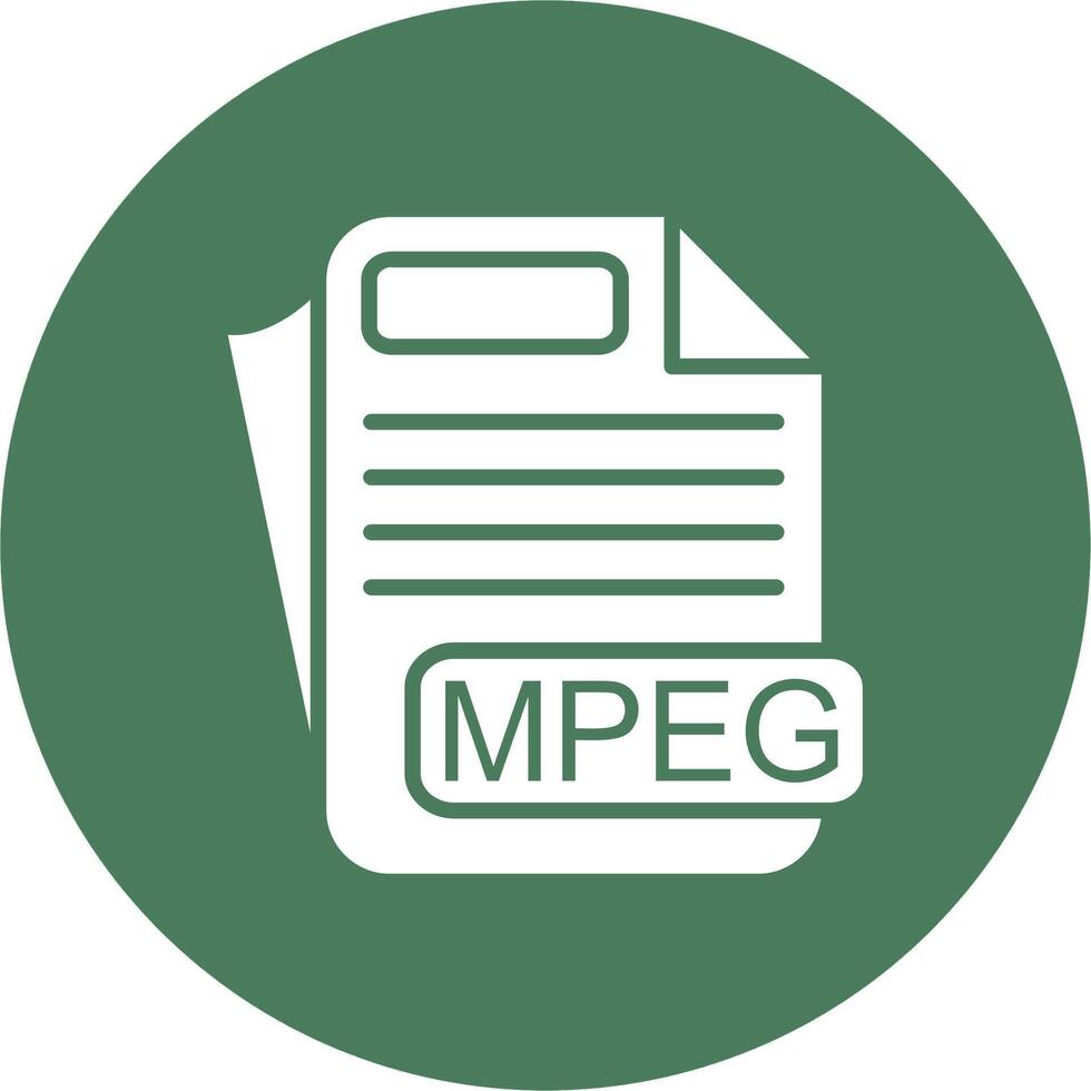 MPEG File Format Gradient Tint Artwork vector
