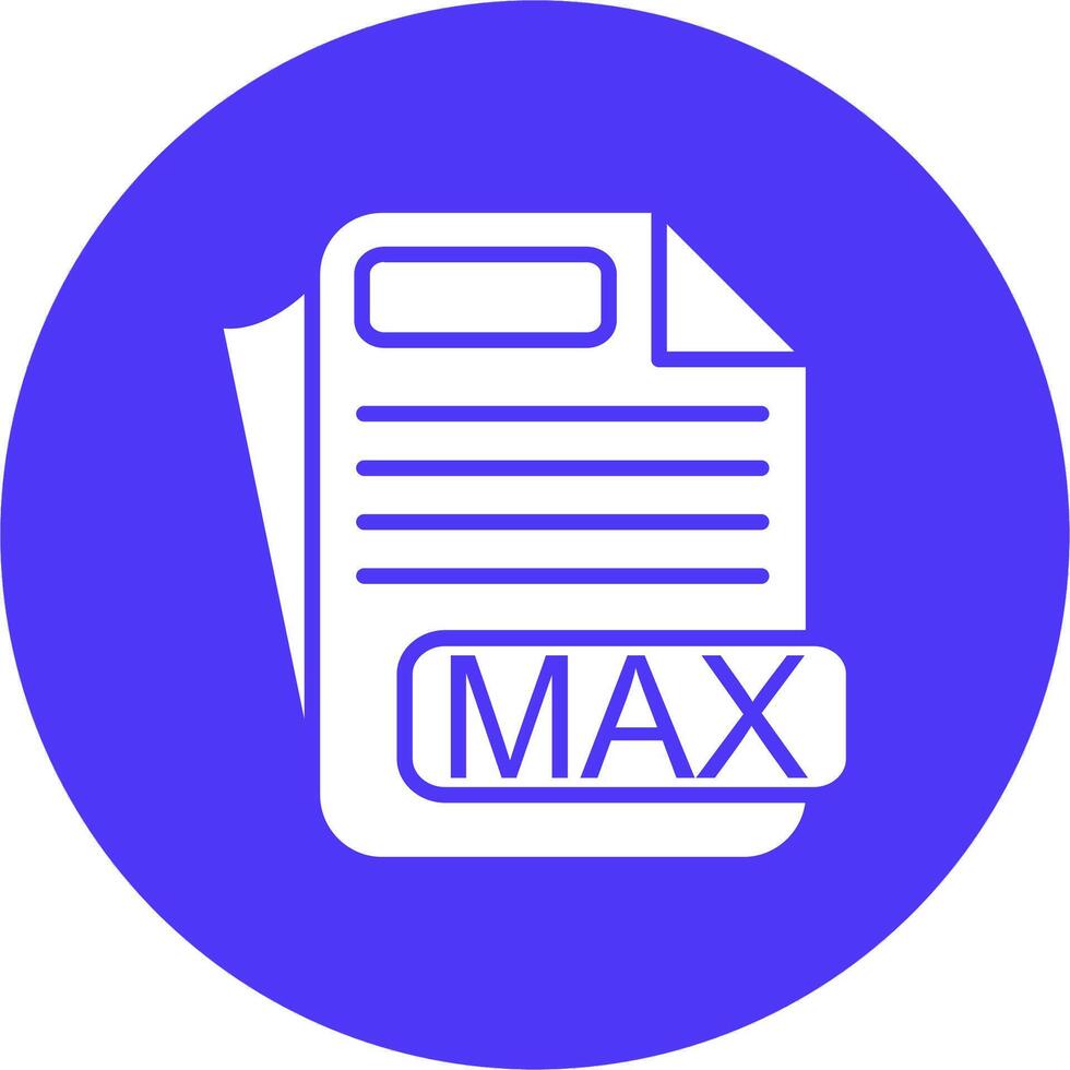 MAX File Format Modular UI Graphic vector