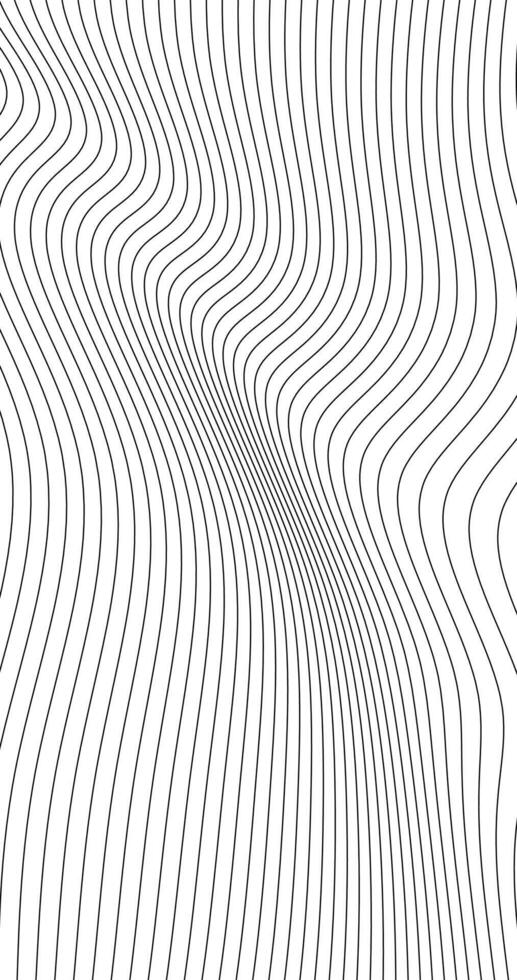 vertical Abstract wave lines pattern on white background illustration vector