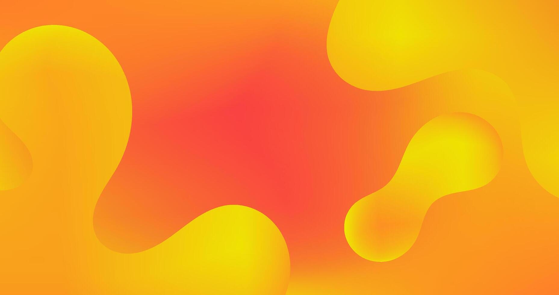 Yellow Orange Gradient Abstract background with shape dynamic effect illustration for advertising and presentation. vector
