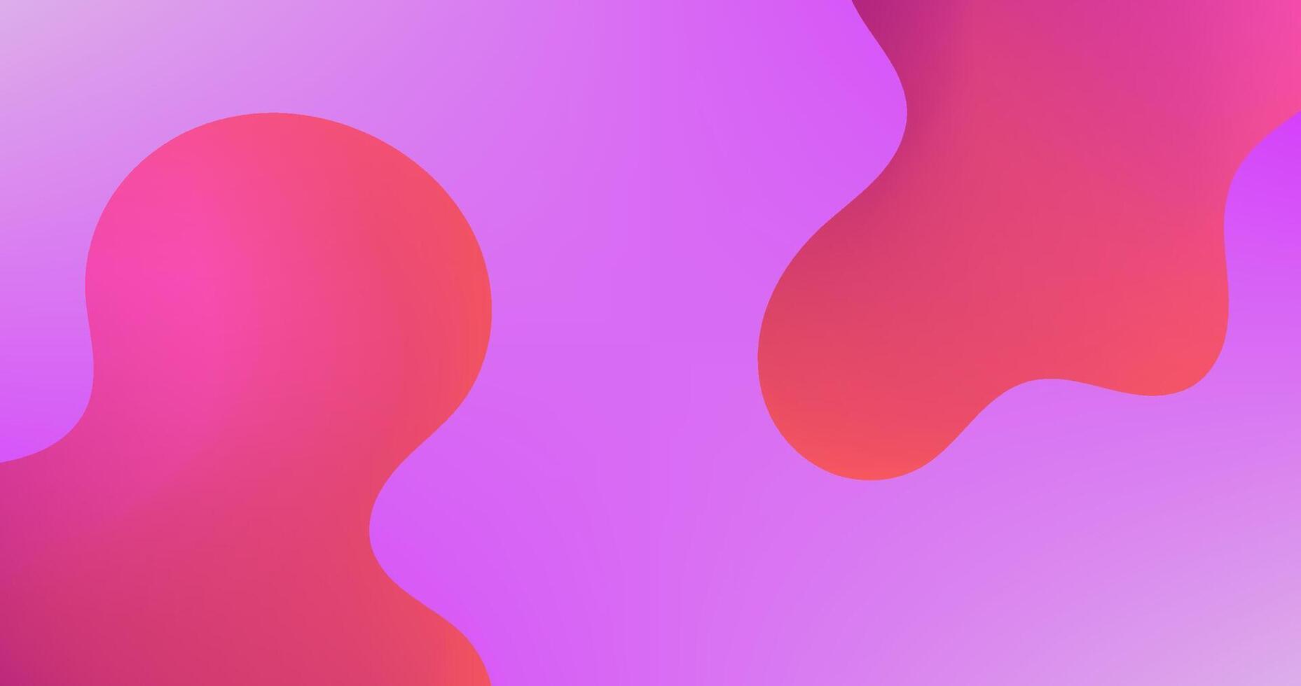 Abstract background with fluid shapes. Gradient mesh illustration. vector