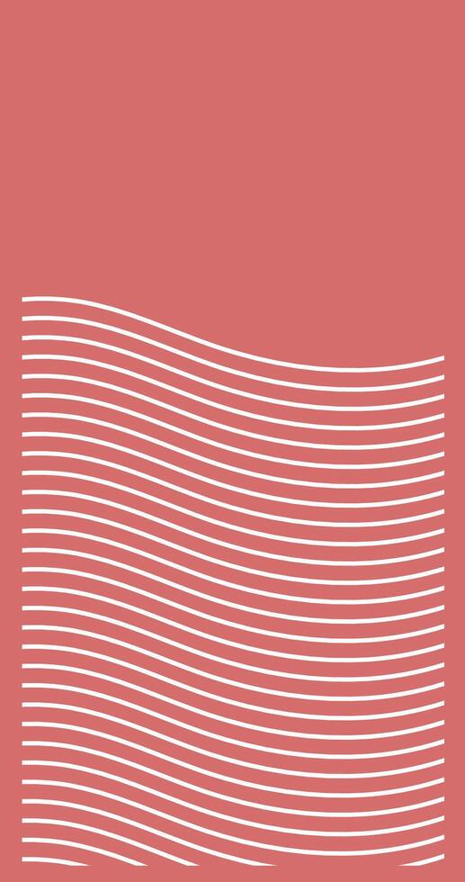 Wavy curved stripes parallel lines for design element vector