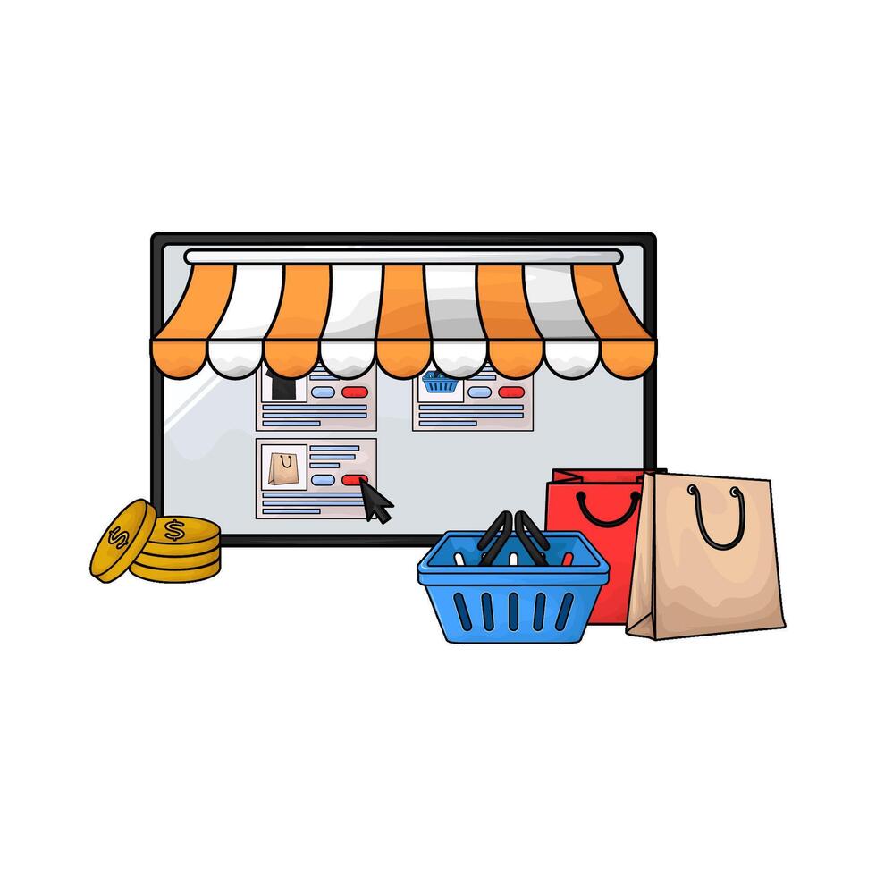 check out on the marketplace illustration vector