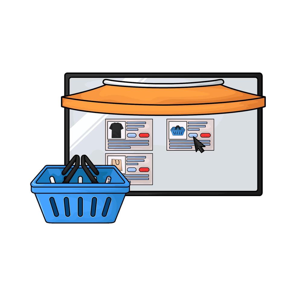 check out on the marketplace vector