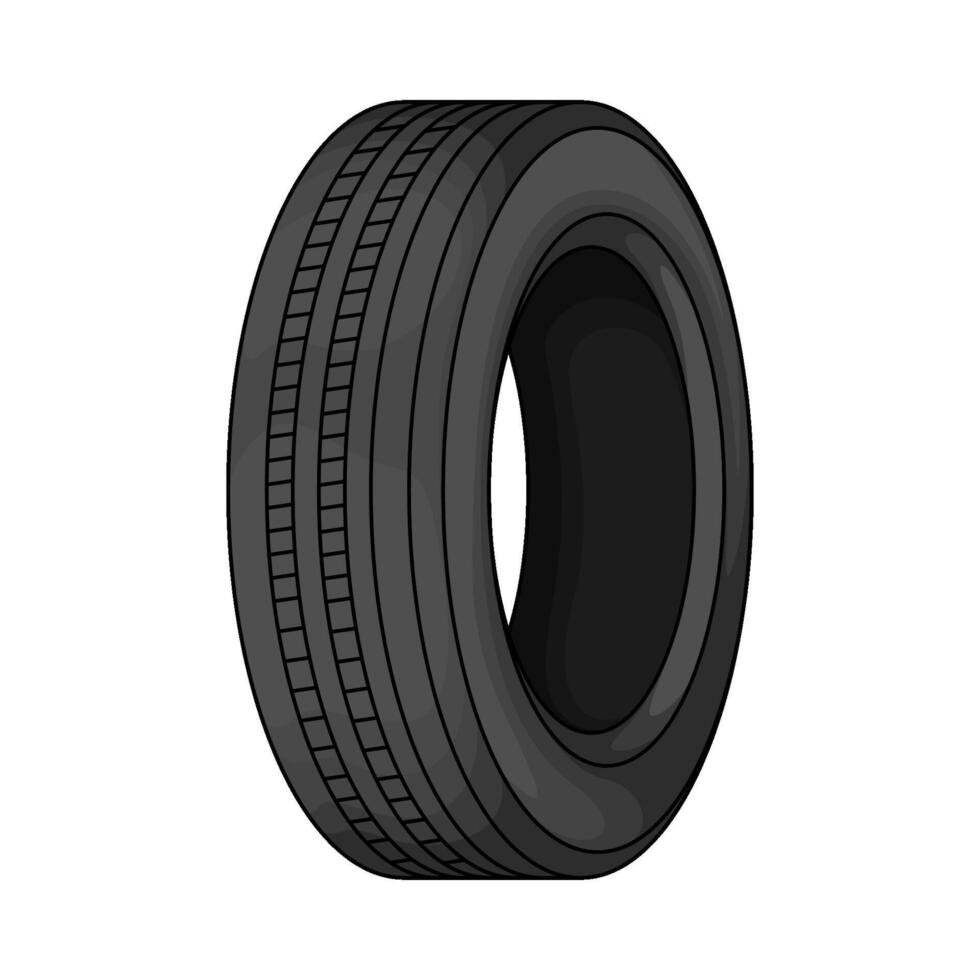 illustration of car wheel vector