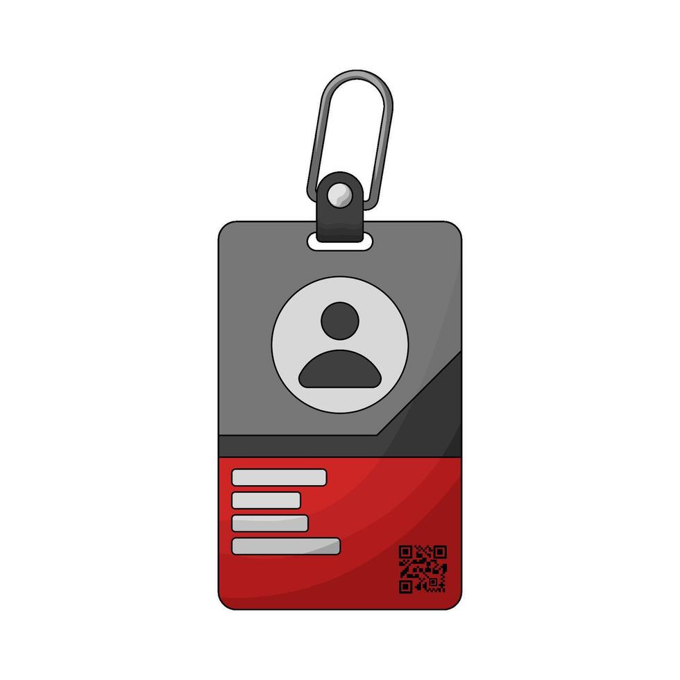 Identity Card Holder vector