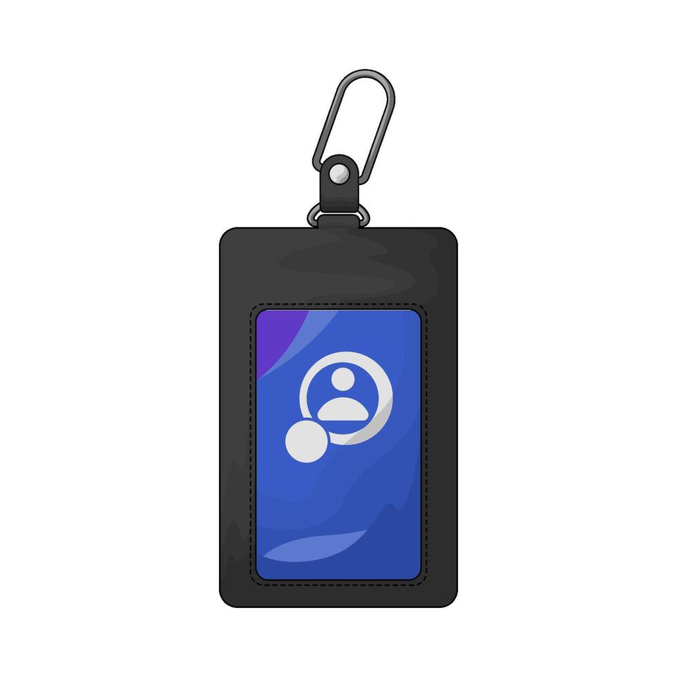Identity Card badge vector