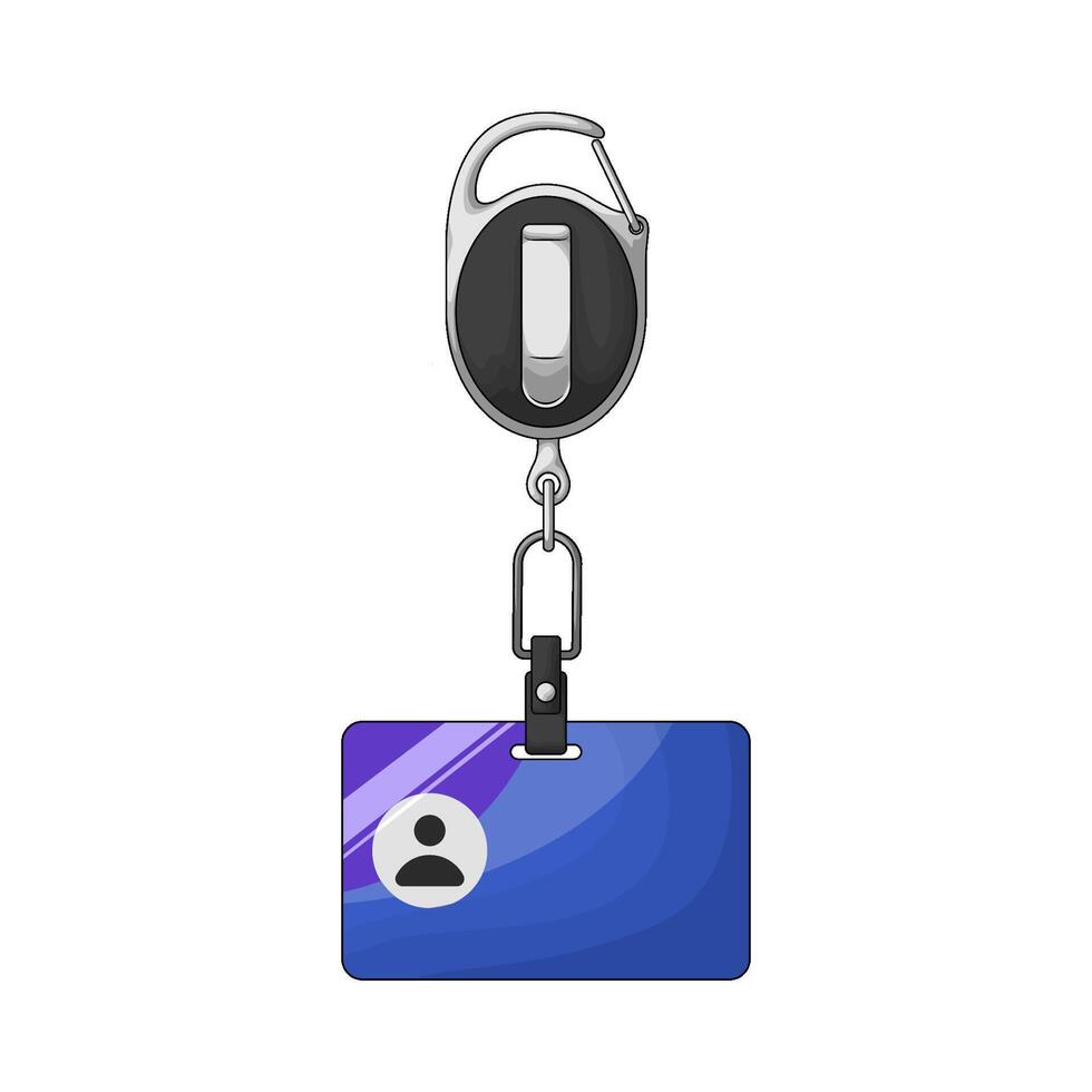 Id Card badge vector