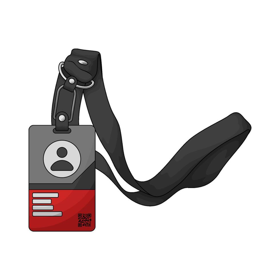 Identity Card Tag vector
