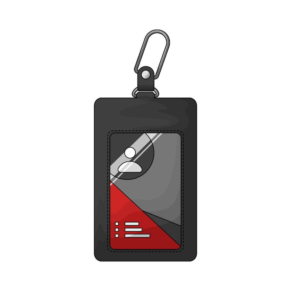 illustration of simple Id Card vector