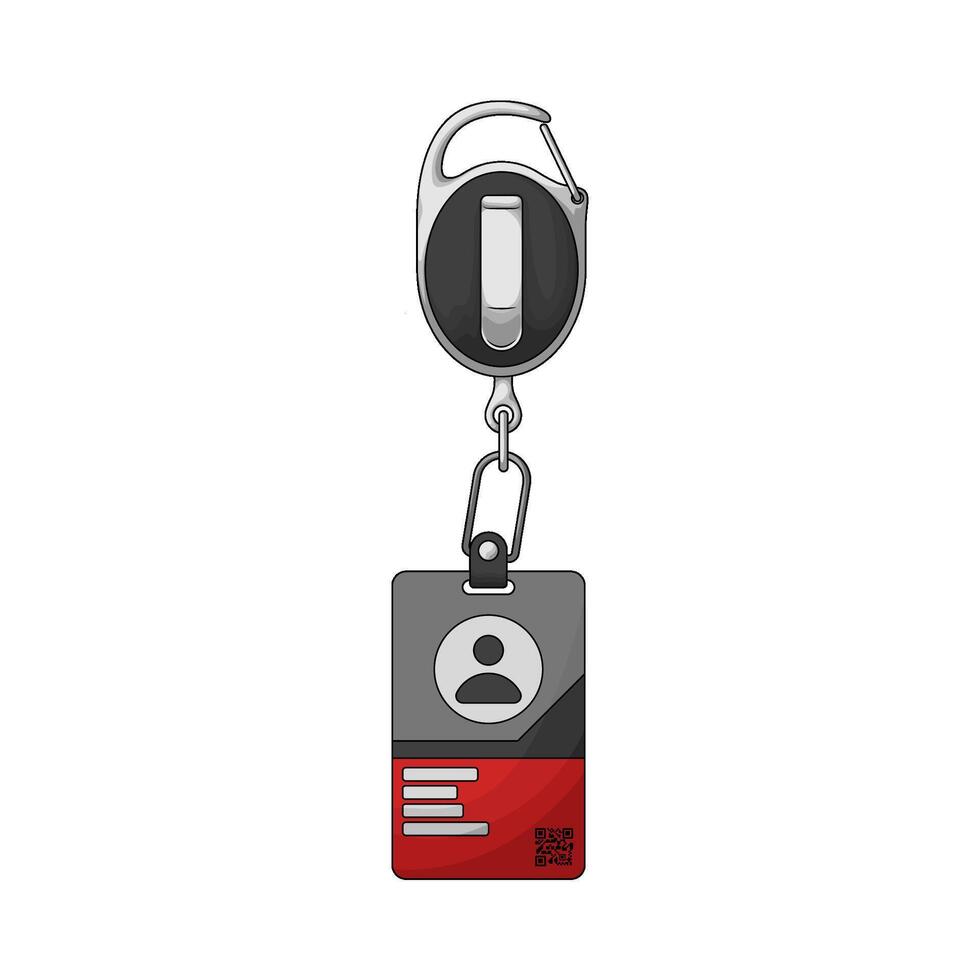 illustration of id cards vector