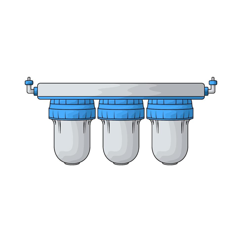water filter system vector