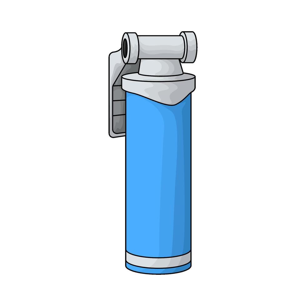 illustration of house water filter system vector