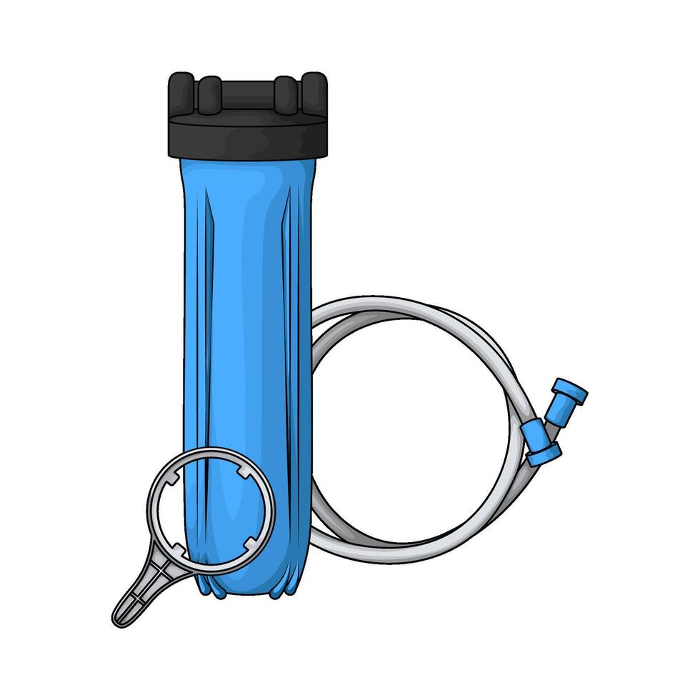 Home Water Filter system vector