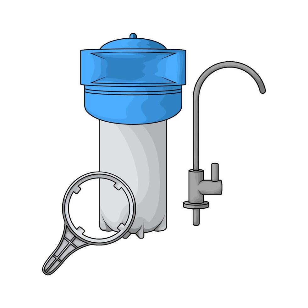 Home Water Filtering vector