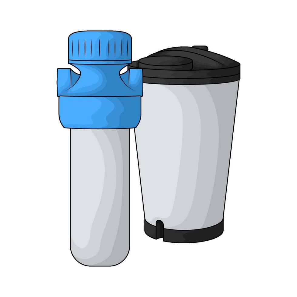 illustration of Home Water Sediment Filter vector