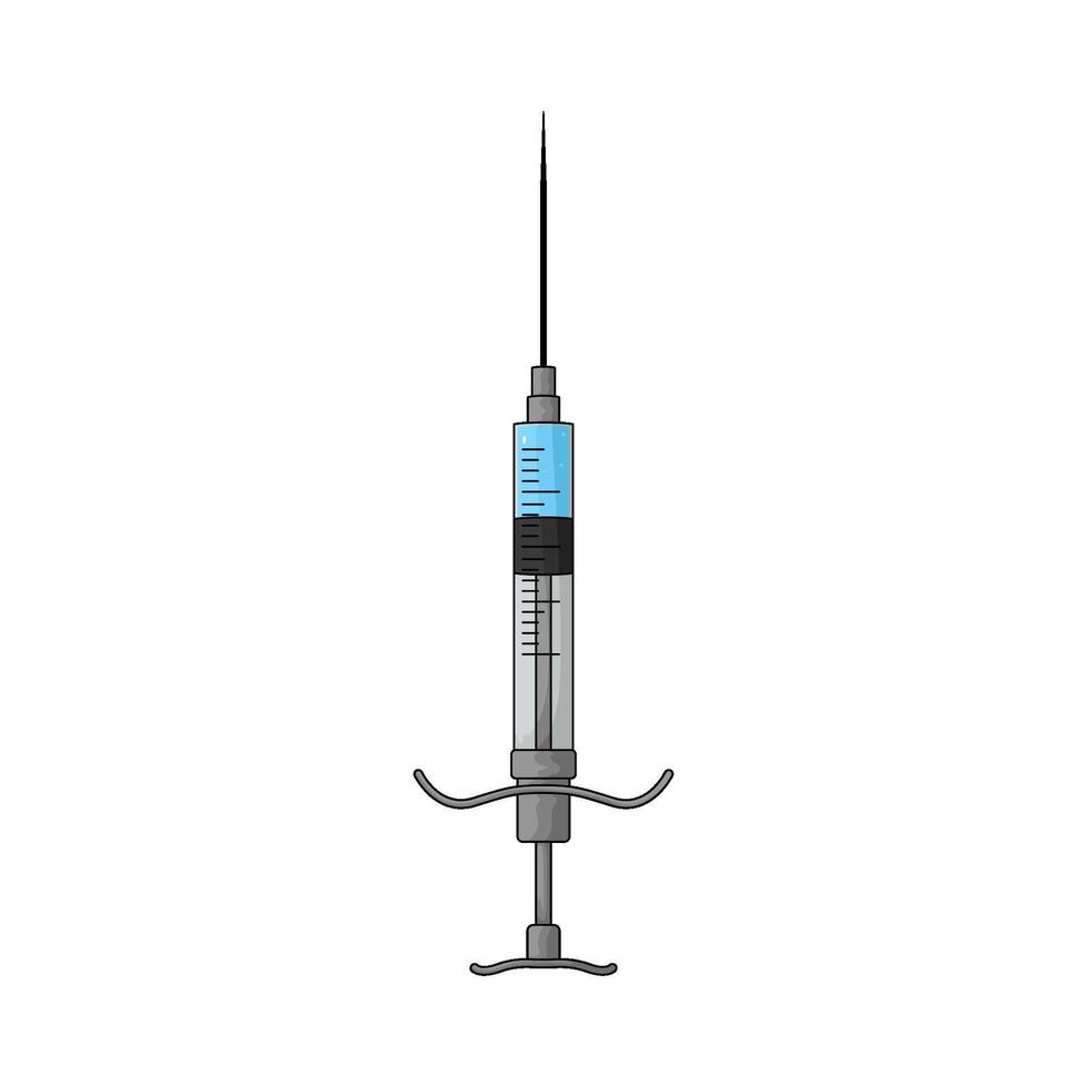 medical injection illustration vector