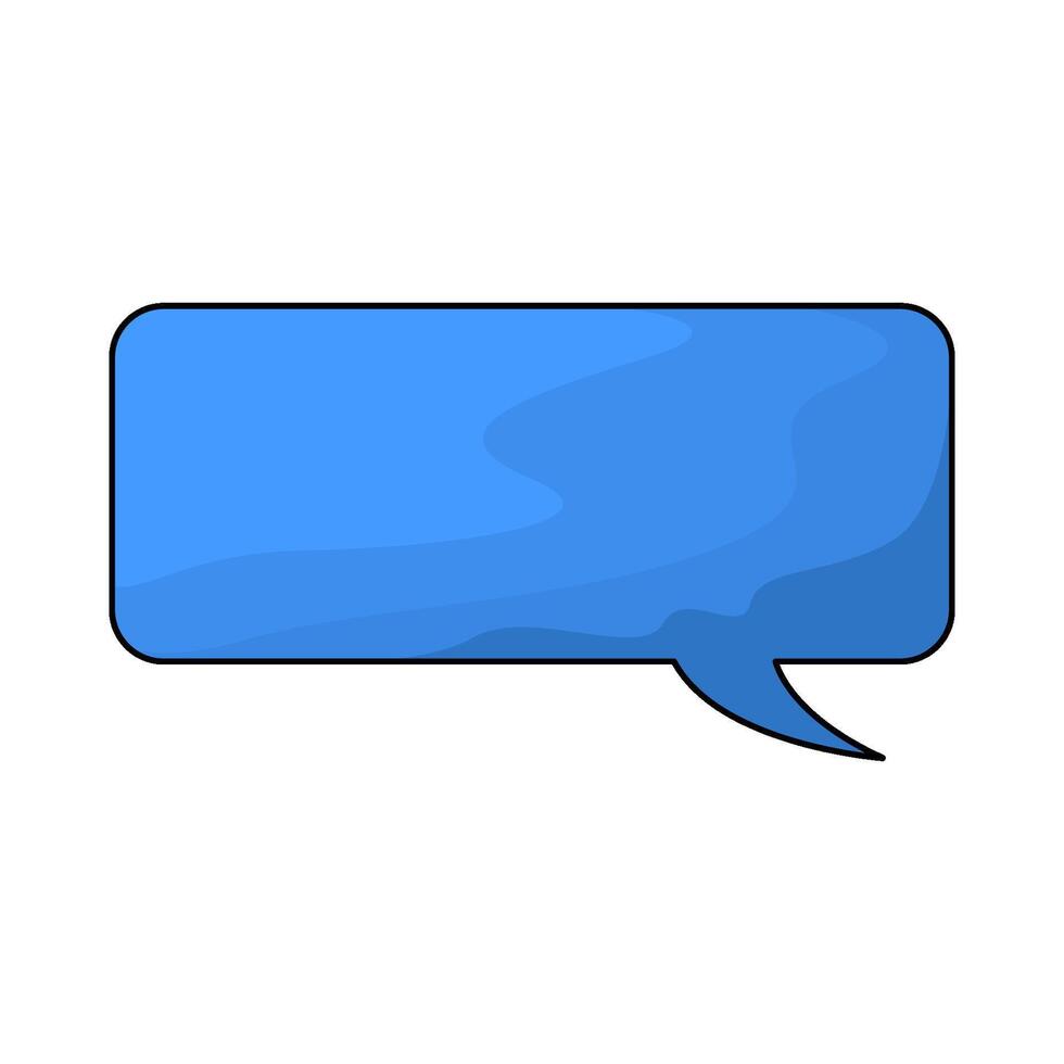 empty chat box vector