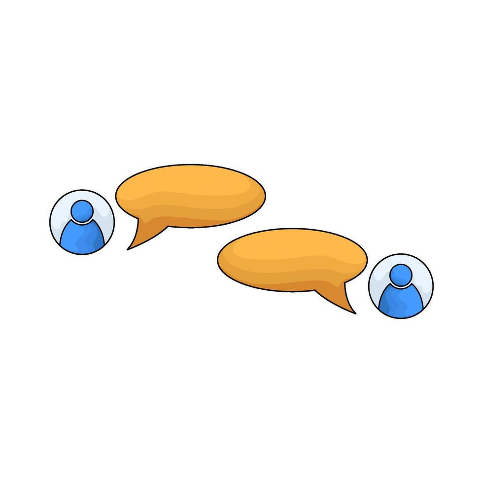 Chat Dialog Box illustration vector