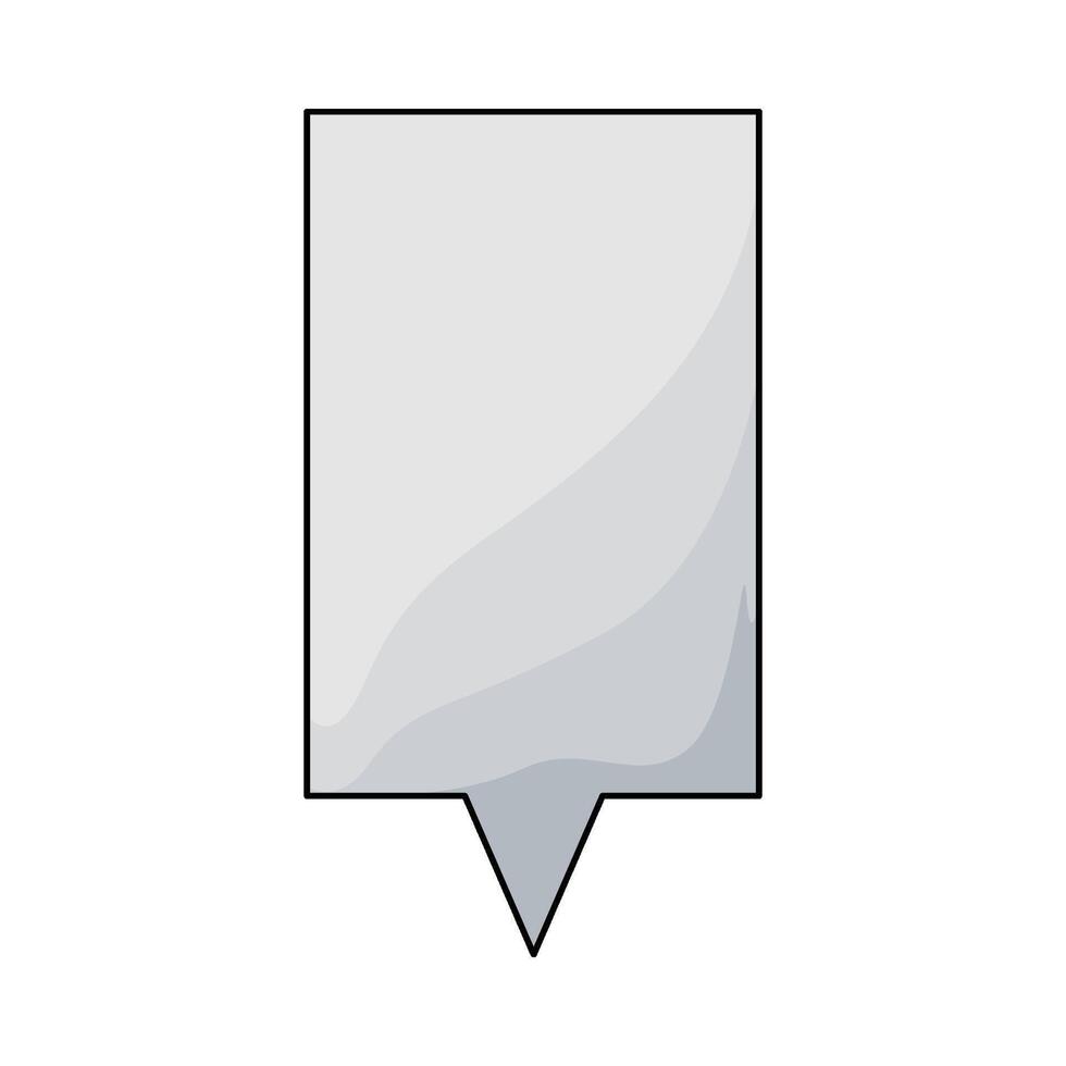 illustration of Speech Balloon Dialog Box vector