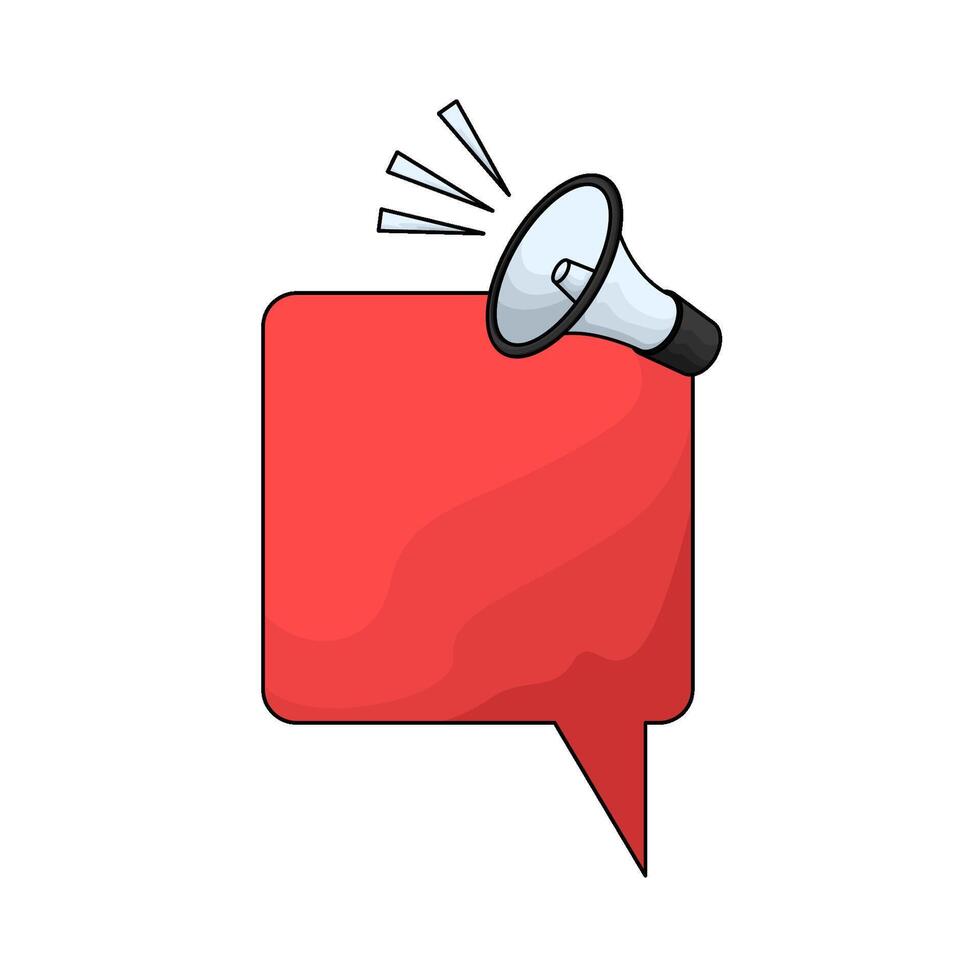 Promotion Chat Box vector