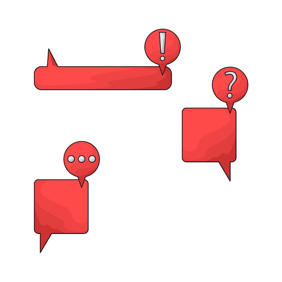 Dialog Box Conversation illustration vector