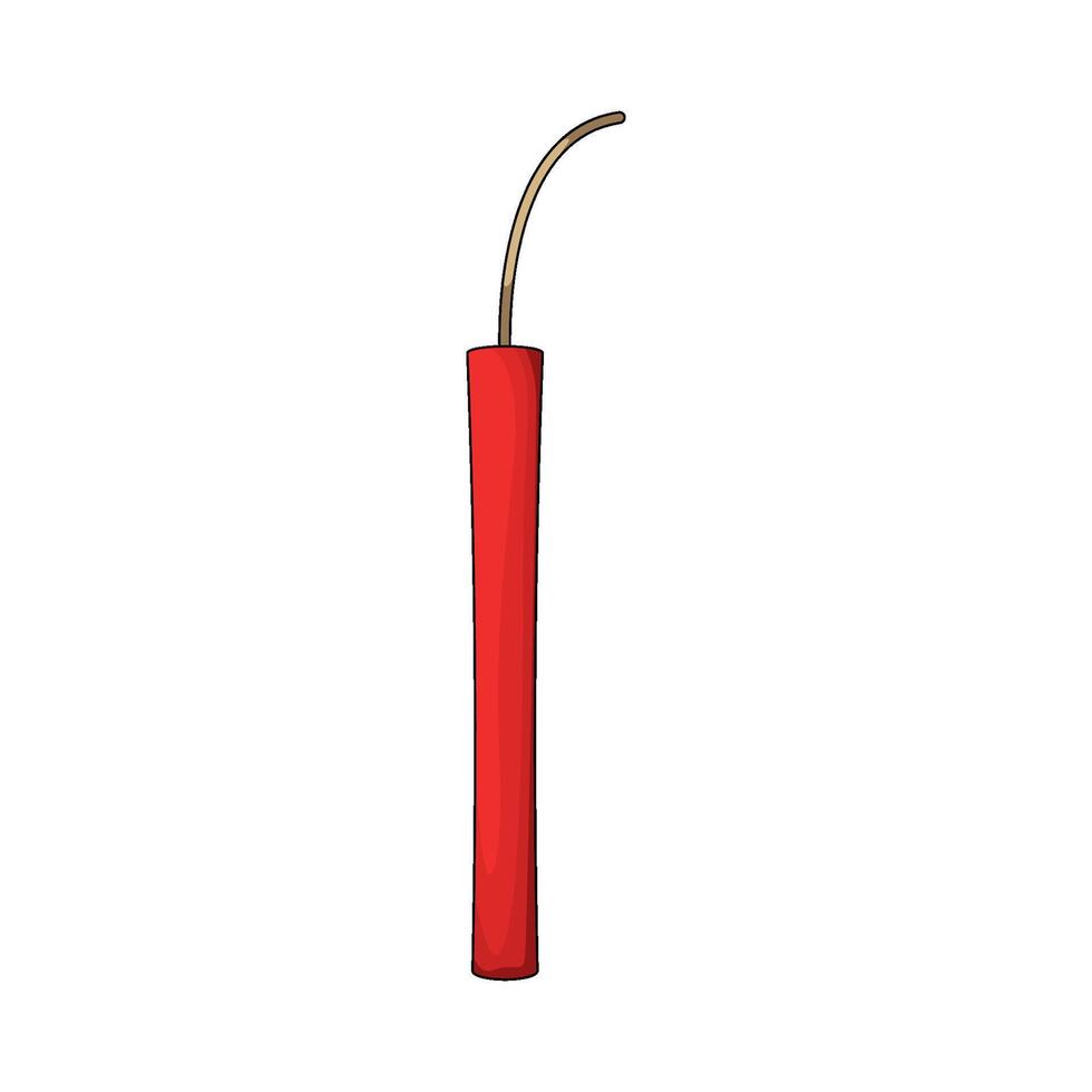 red bomb illustration vector