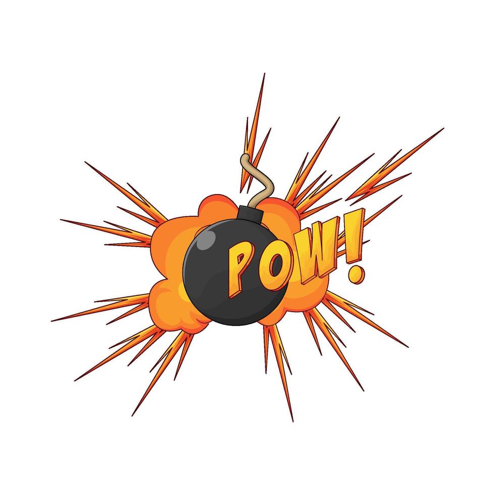 illustration of Fire Bomb vector