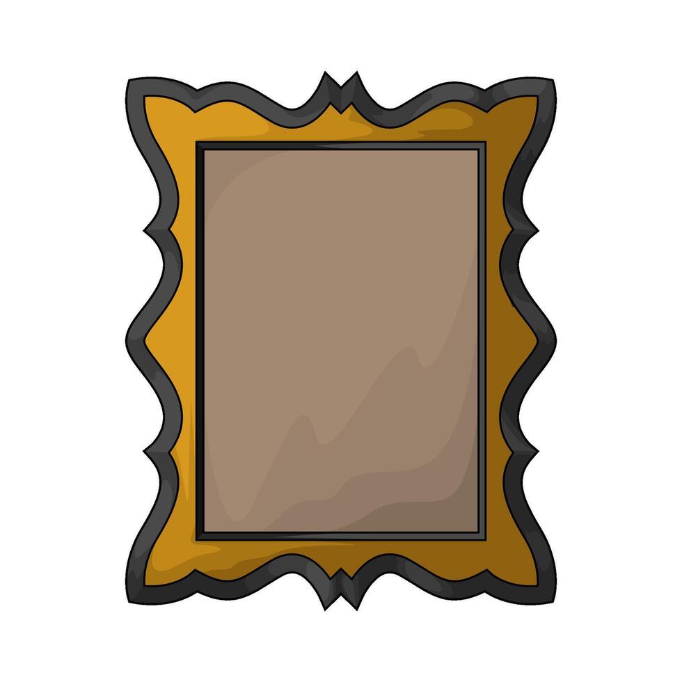 illustration of simple photo frame vector