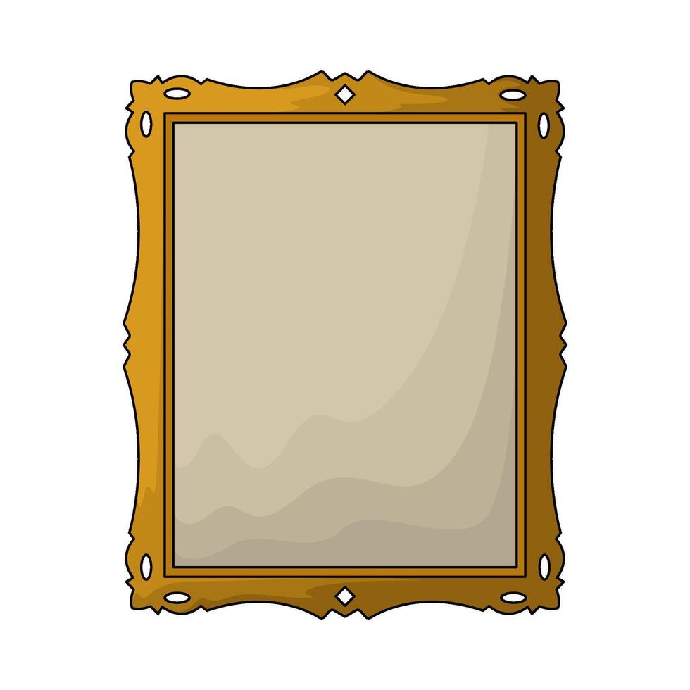 simple photo frame vector