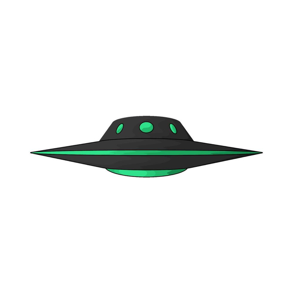 illustration of Space Ufo vector