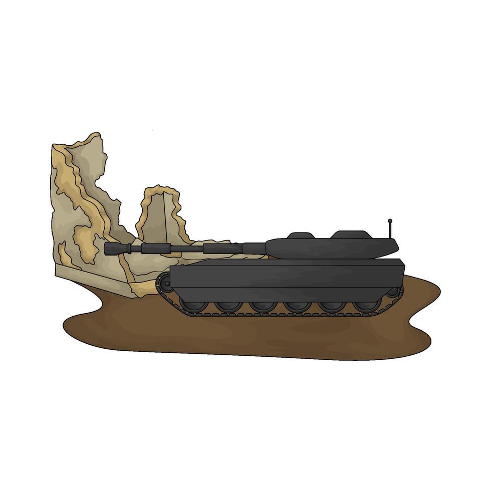illustration of Main Battle Tanks vector
