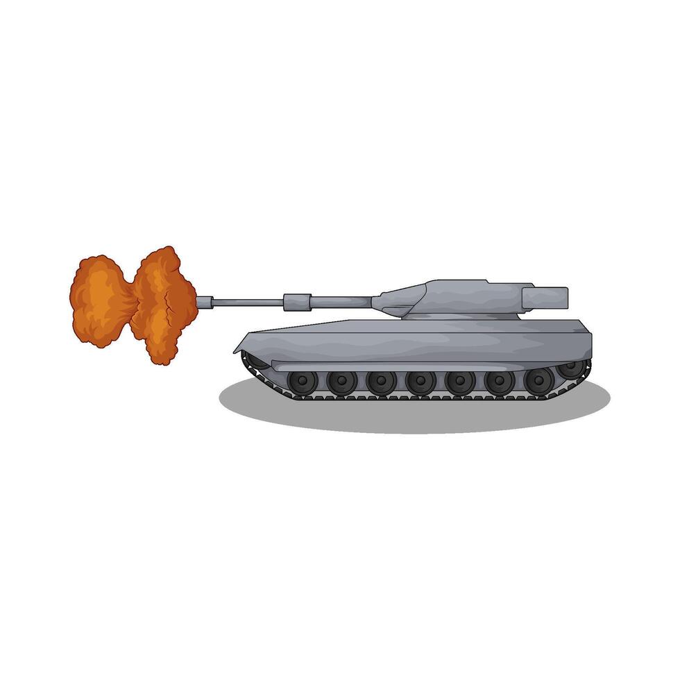 Military Battle Tanks vector