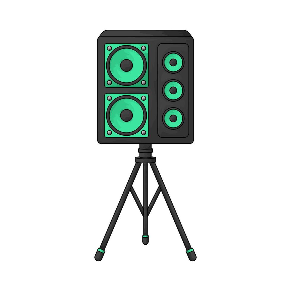 smart speaker stand vector