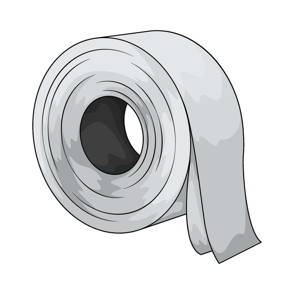 Tissue Toilet Roll illustration vector