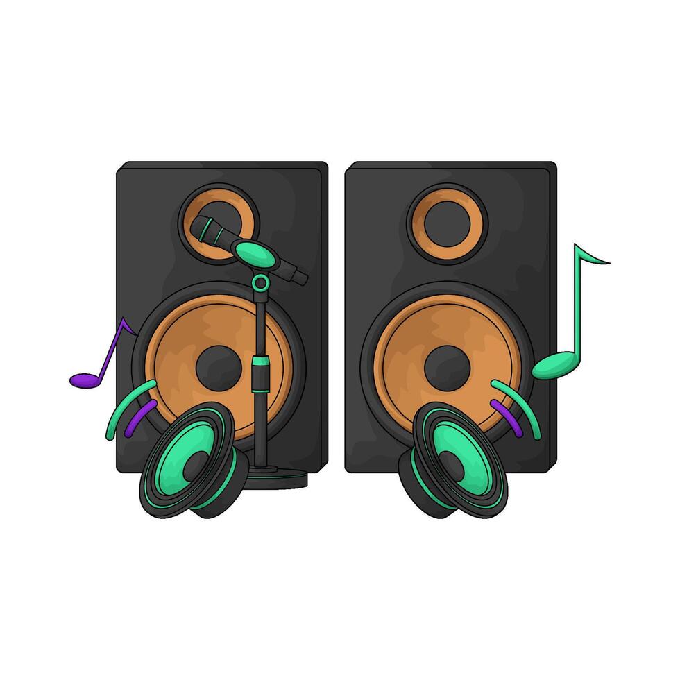 best speaker with mic vector