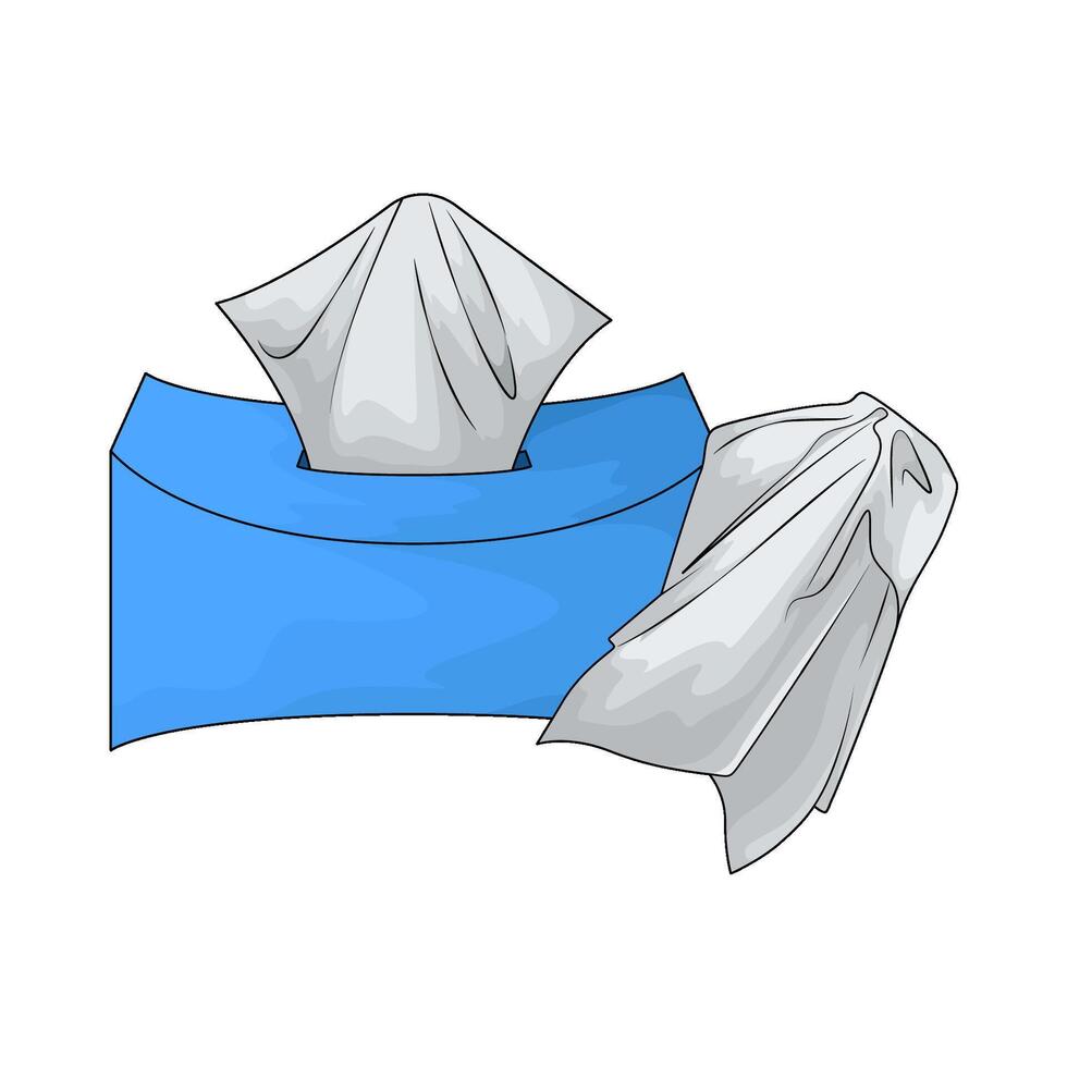 Extra Soft Tissue illustration vector