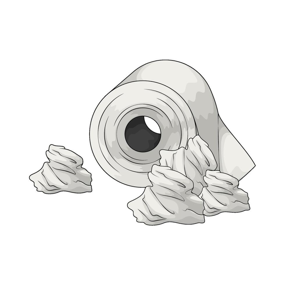 Toilet Paper Roll vector