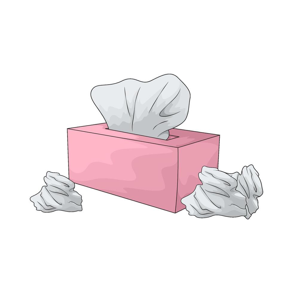 illustration of Ultra Soft Tissue vector