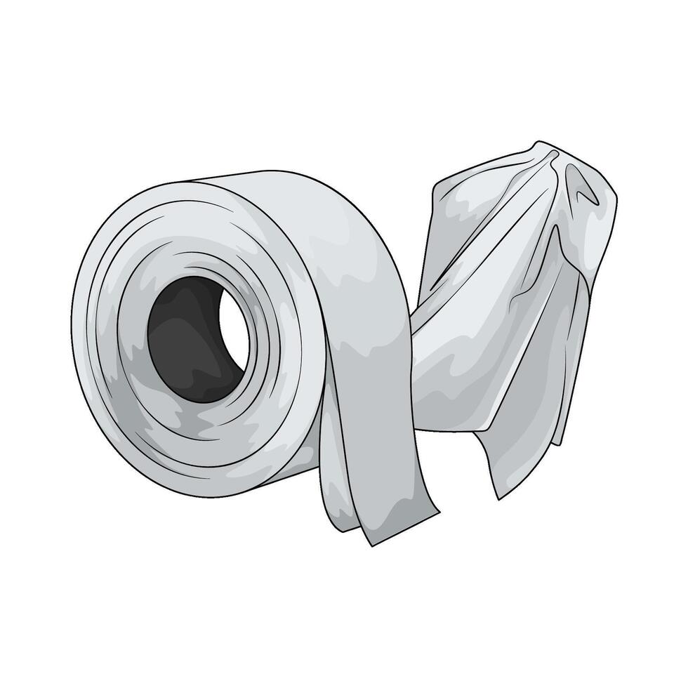 Ultra Soft Toilet Paper illustration vector